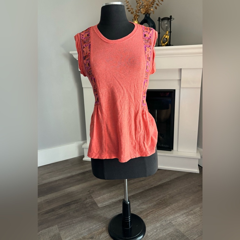Free People Short Sleeve Top Small